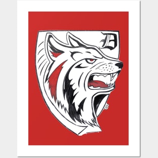 White Wolf, Shield design. Posters and Art